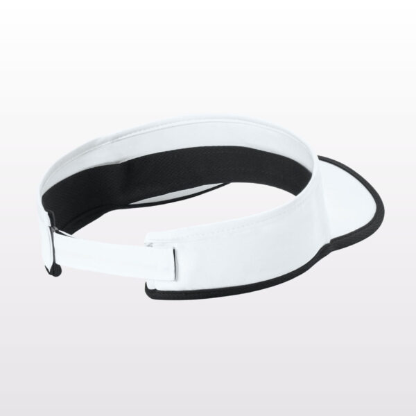 Mom’s Connect Visor – White with a black accent. - Image 2